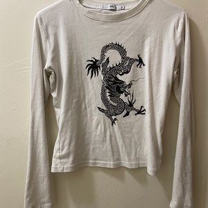Adika Long sleeve Dragon top